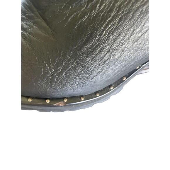 Rebecca Minkoff Eddie Studded Ankle Boots Black Size 8M - Picture 5 of 10